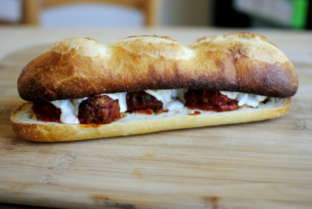 Italian Meatball Sandwiches l SimplyScratch.com