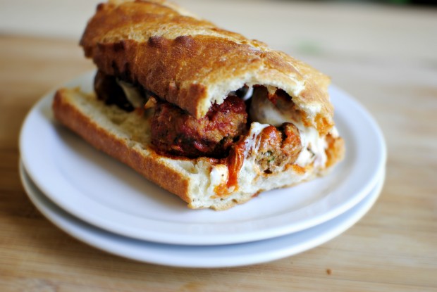 Italian Meatball Sandwiches l SimplyScratch.com