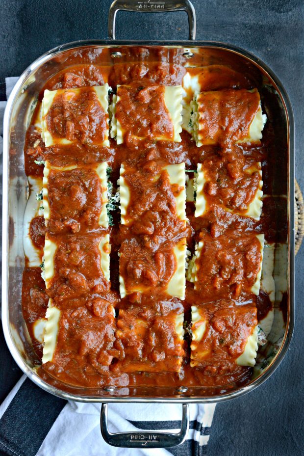 Lasagna Roll-ups l SimplyScratch.com (sauce)