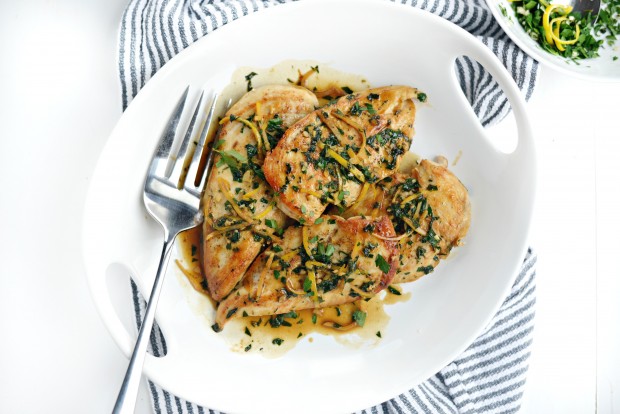 Pan Seared Chicken with Lemon-Shallot Sauce — Unwritten Recipes