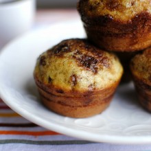 Cinnamon Swirl Pancake Muffins