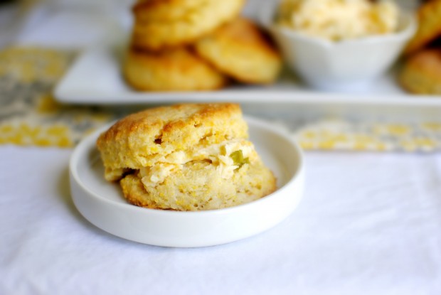 cornmeal buttermilk biscuits l simplyscratch.com