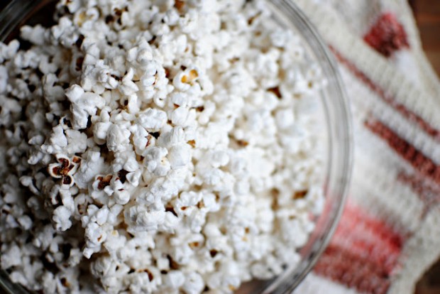 coconut popcorn l SimplyScratch.com