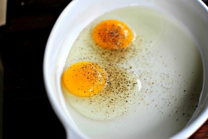 eggs & black pepper