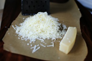 grate 1 cup parm