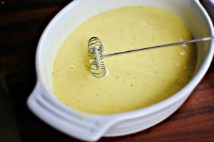 whisked