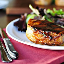 Grilled Maple Honey Pork Chops2