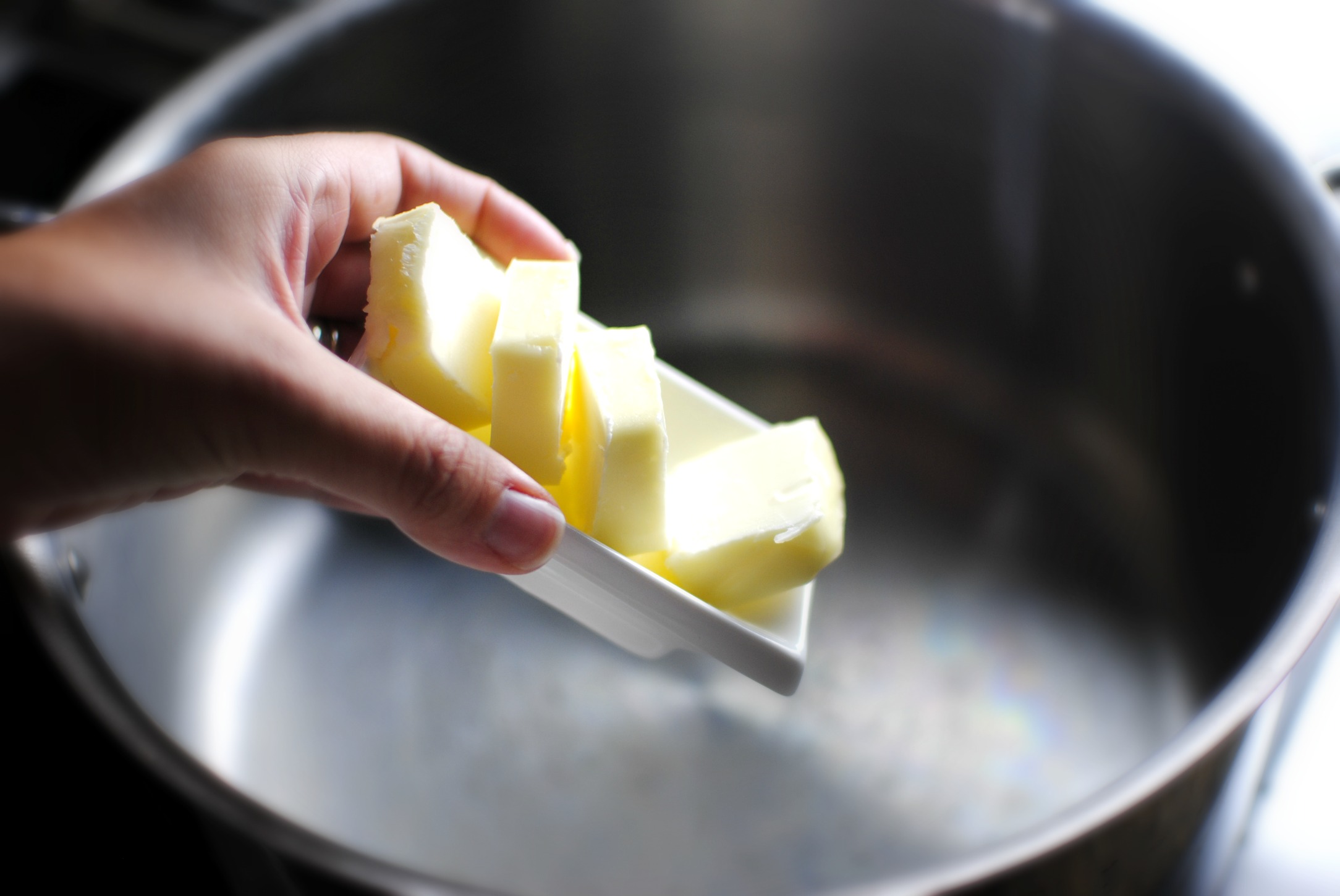 Simply Scratch add butter Simply Scratch