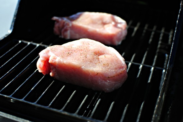 Maple Honey Glazed Pork Chops l SimplyScratch.com