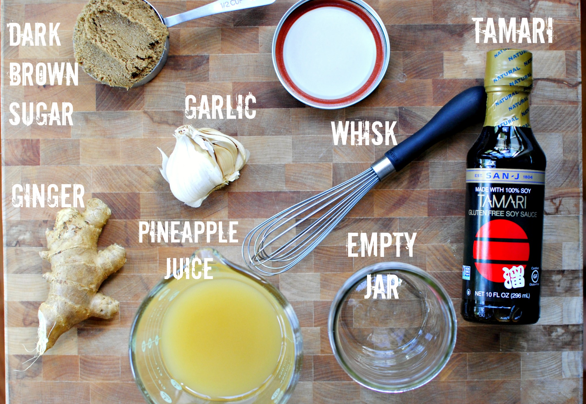 Simply Scratch marinade ingredients Simply Scratch