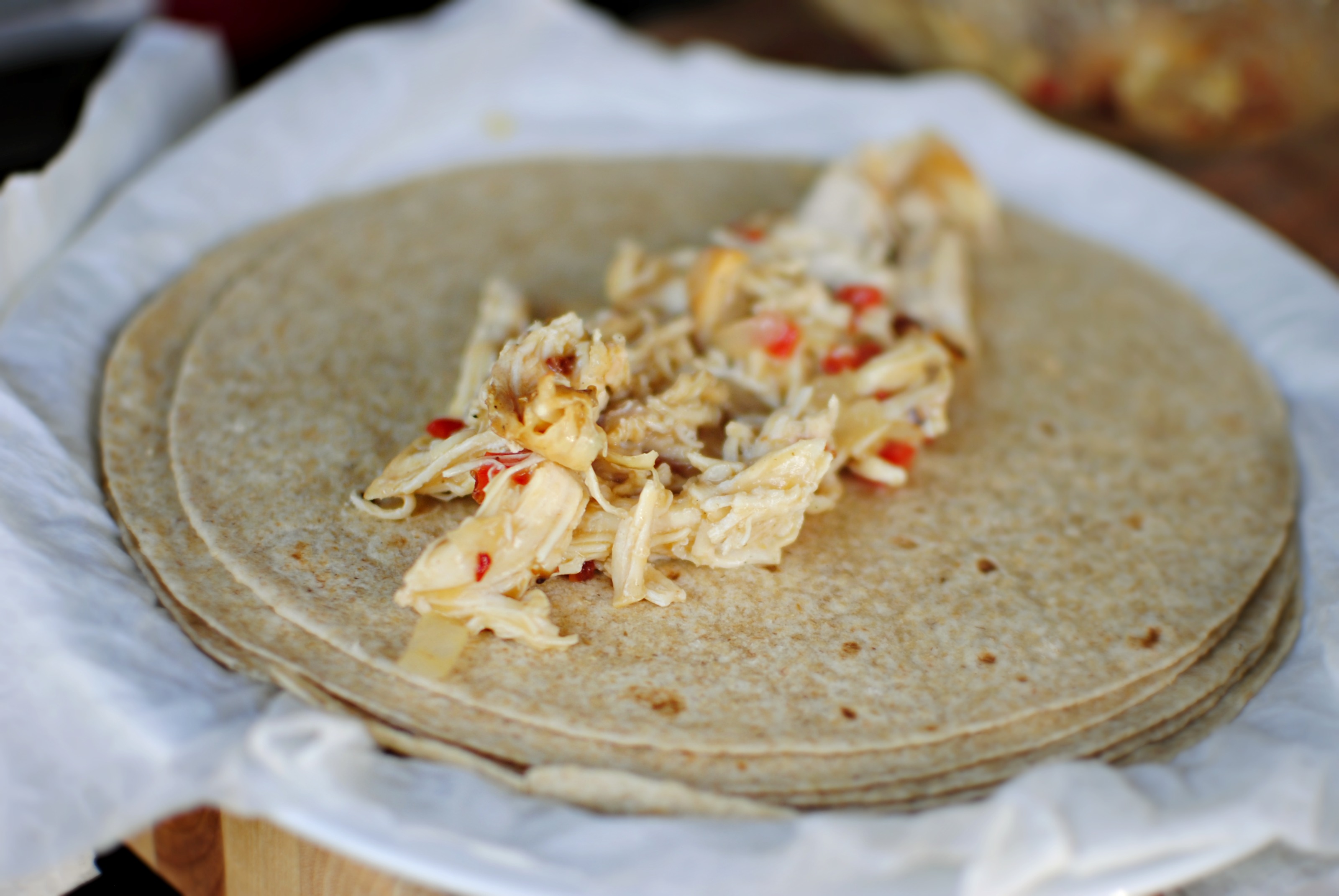 Simply Scratch spoon out the filling Simply Scratch