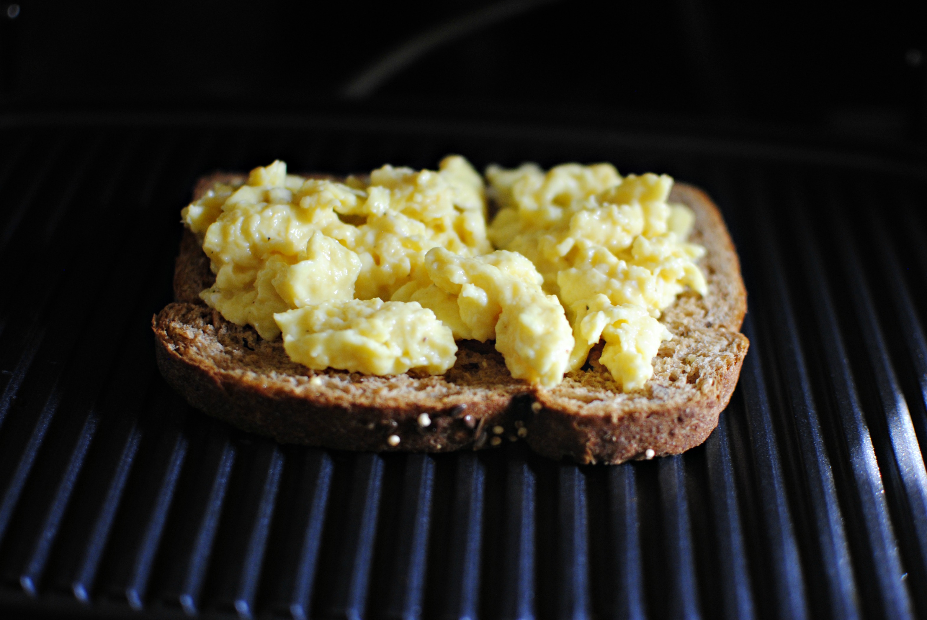 Simply Scratch eggs on bread Simply Scratch