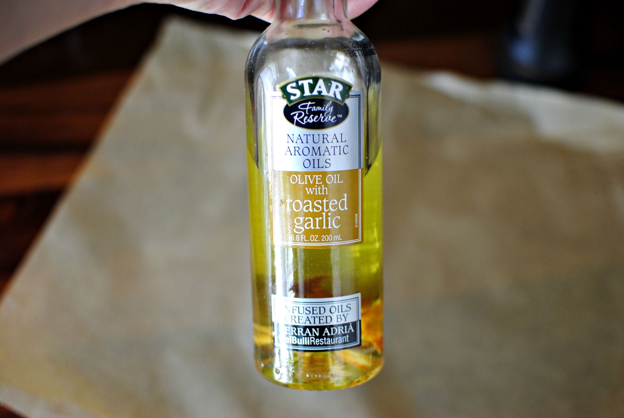 Simply Scratch roasted garlic olive oil Simply Scratch