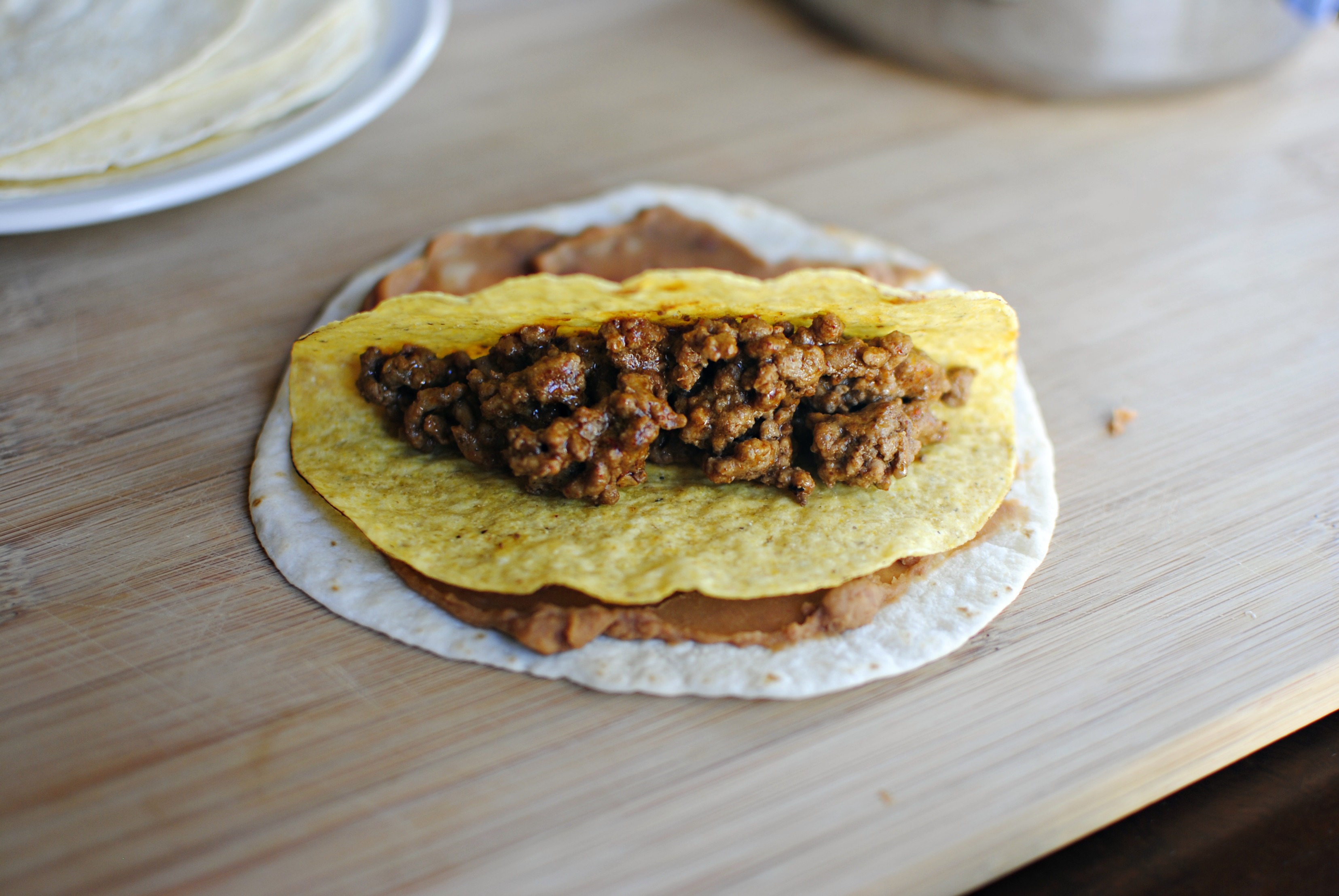 Simply Scratch wrap in tortilla Simply Scratch