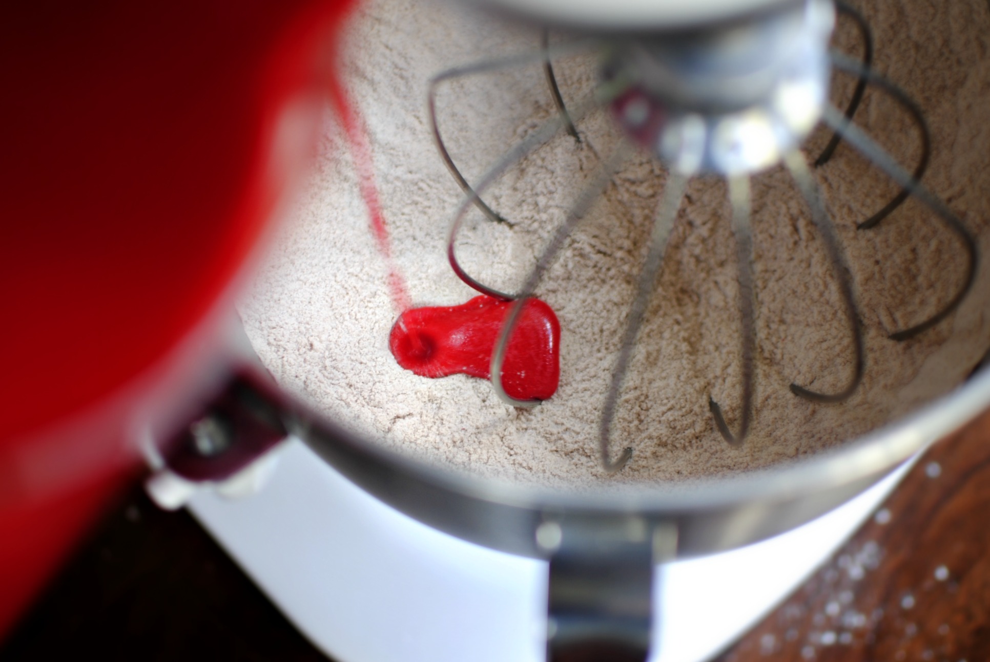 Simply Scratch pour the wet into the dry Simply Scratch