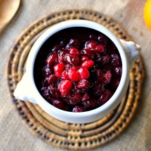 Homemade Cranberry Sauce 02