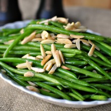 Garlicky Green Bean Almondine 2