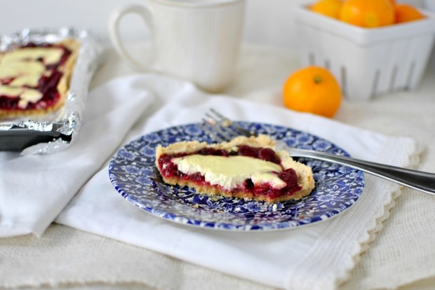 Simply Scratch Homemade Cranberry Kuchen - Simply Scratch