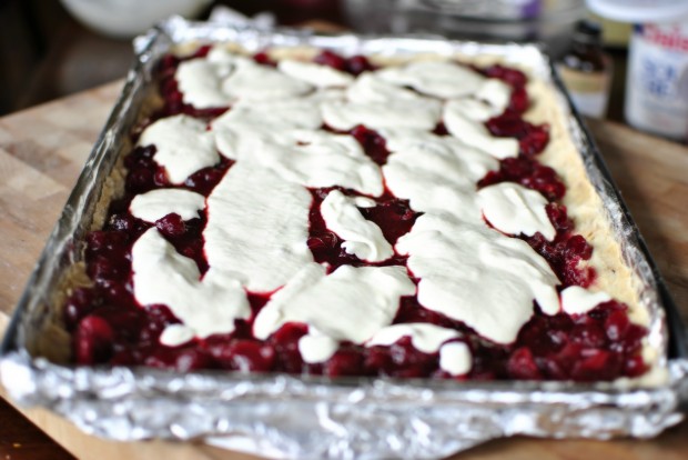 Simply Scratch Homemade Cranberry Kuchen - Simply Scratch