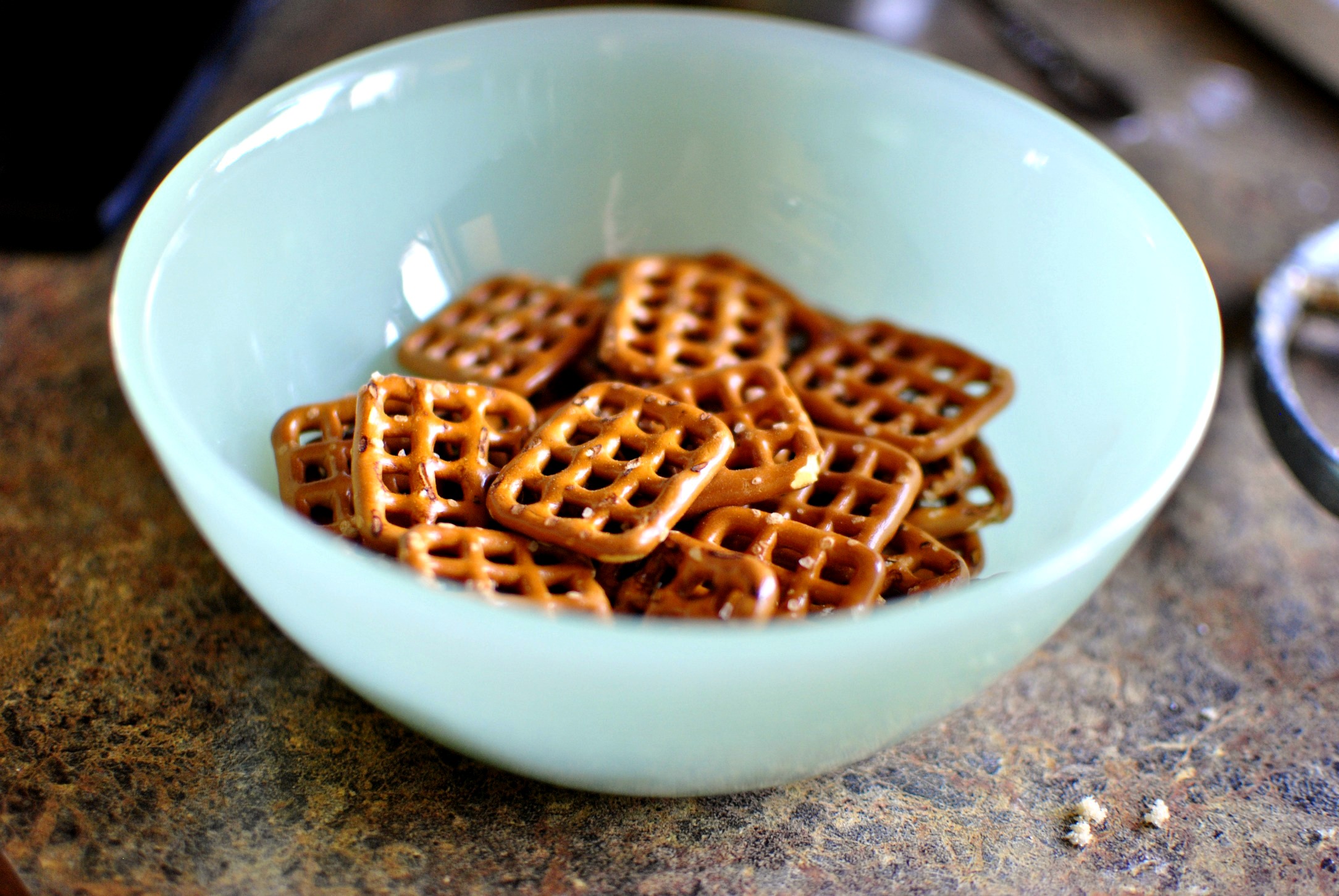 Simply Scratch pretzel bowl Simply Scratch