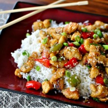 Healthy Sesame Chicken