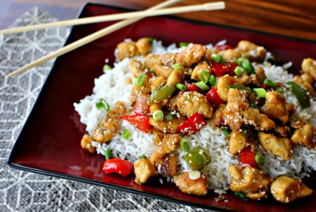 Healthy Sesame Chicken