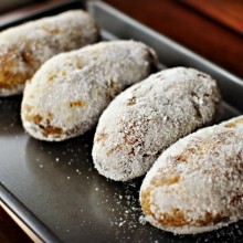 Salt Crusted Baked Potatoes