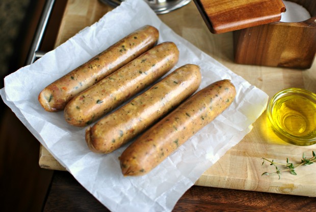 chicken sausages