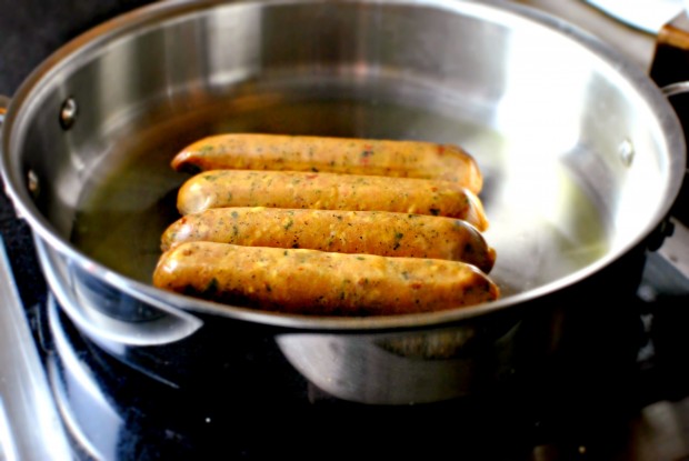 cook the sausages
