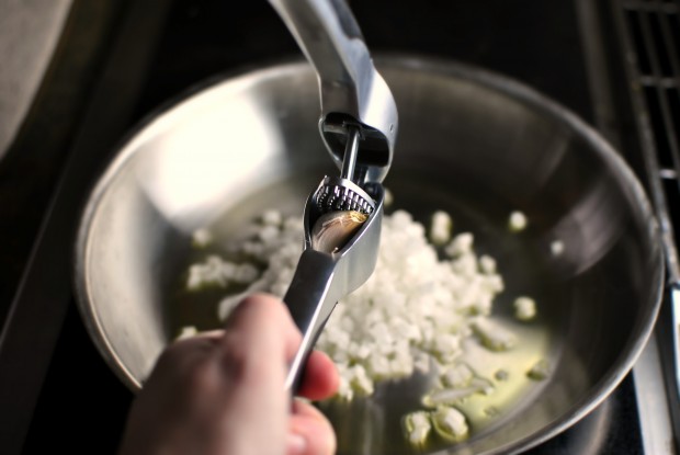 garlic press