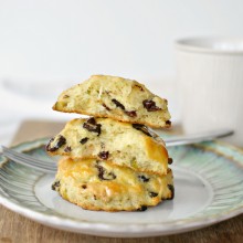 stacked scones