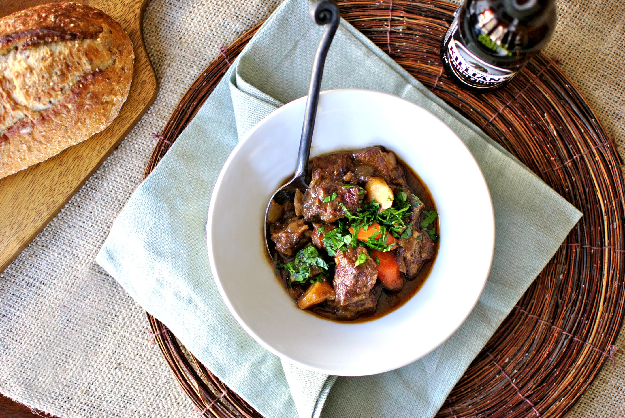Irish Stout Beef Stew Simply Scratch