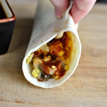 Steak and Mushroom Breakfast Burritos 3