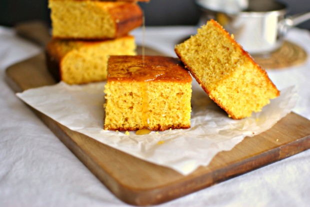 Glazed Cornbread l SimplyScratch.com