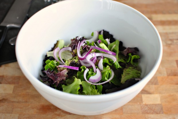 Blueberry and Pistachio Spring Salad l SimplyScratch.com