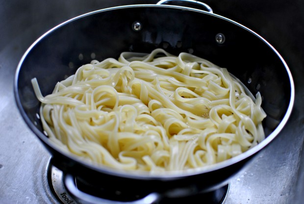 drain pasta