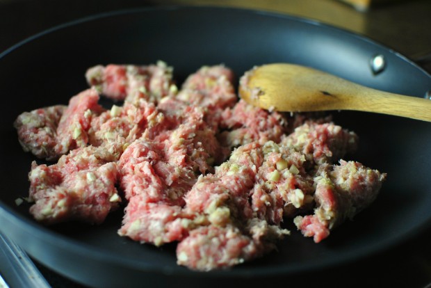 pork in skillet