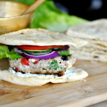 Greek Style Turkey Burger 03