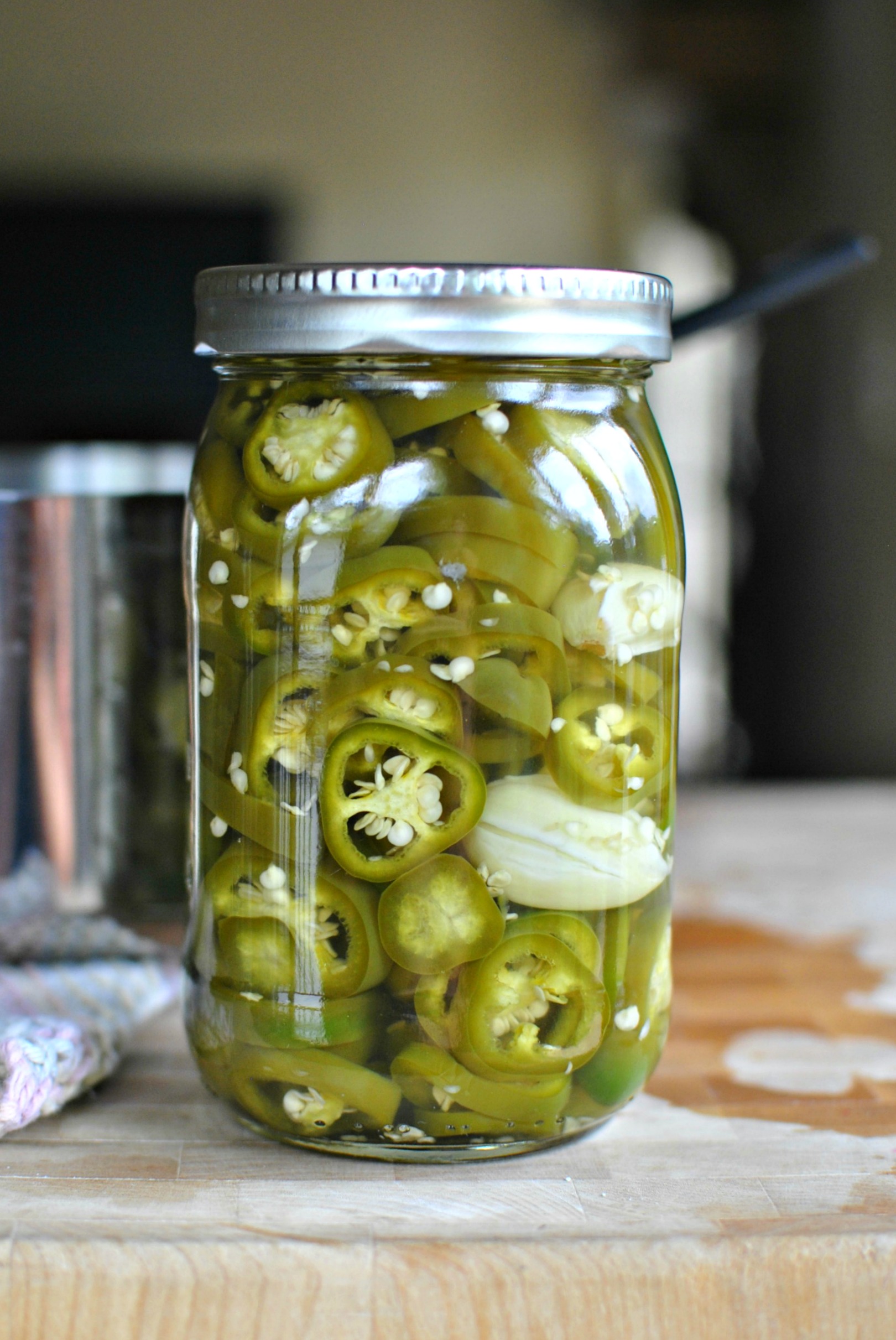 Simply Scratch Easy Homemade Pickled Jalapenos pic