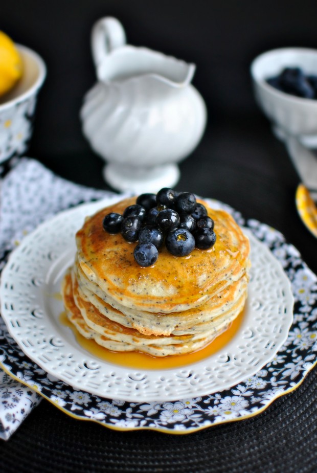 Lemon Poppy Seed Pancakes