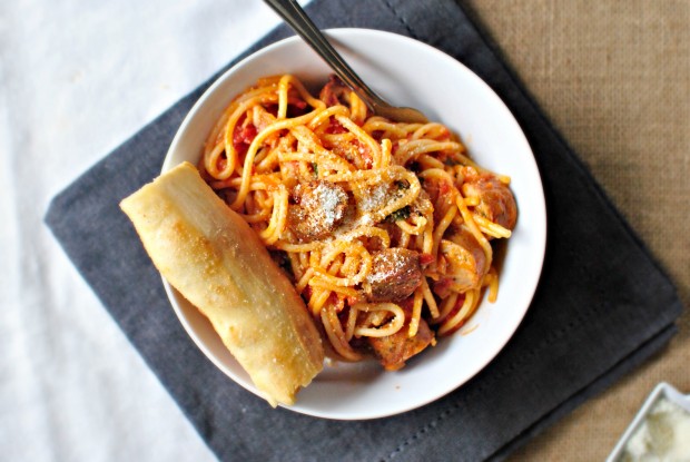 Spaghetti al Pomodoro l SimplyScratch.com