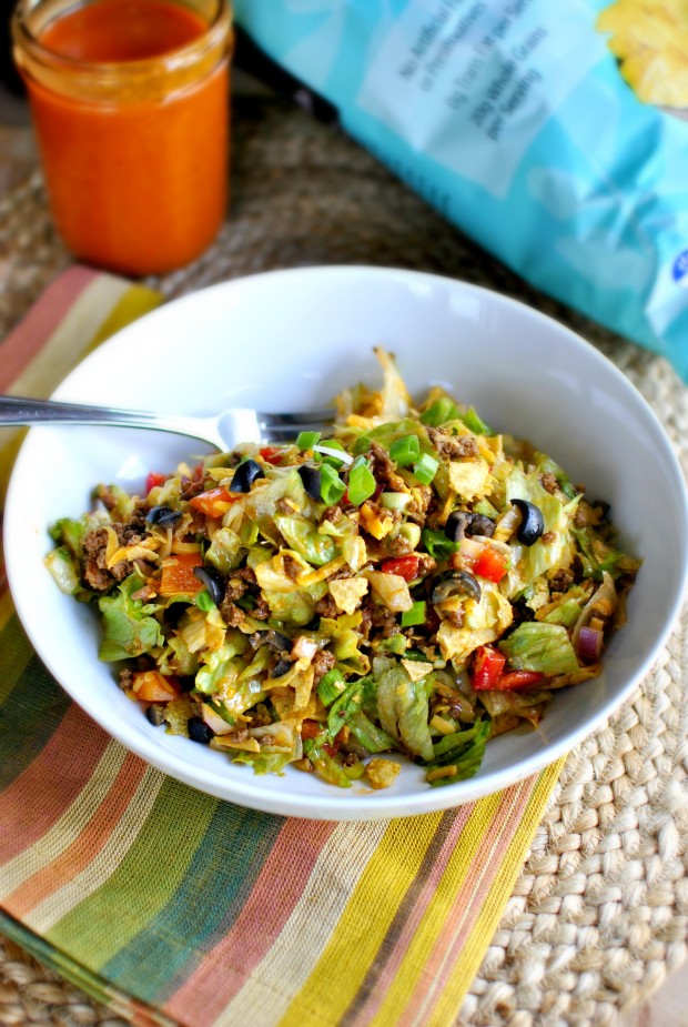 Taco Chopped Salad www.SimplyScratch.com 01