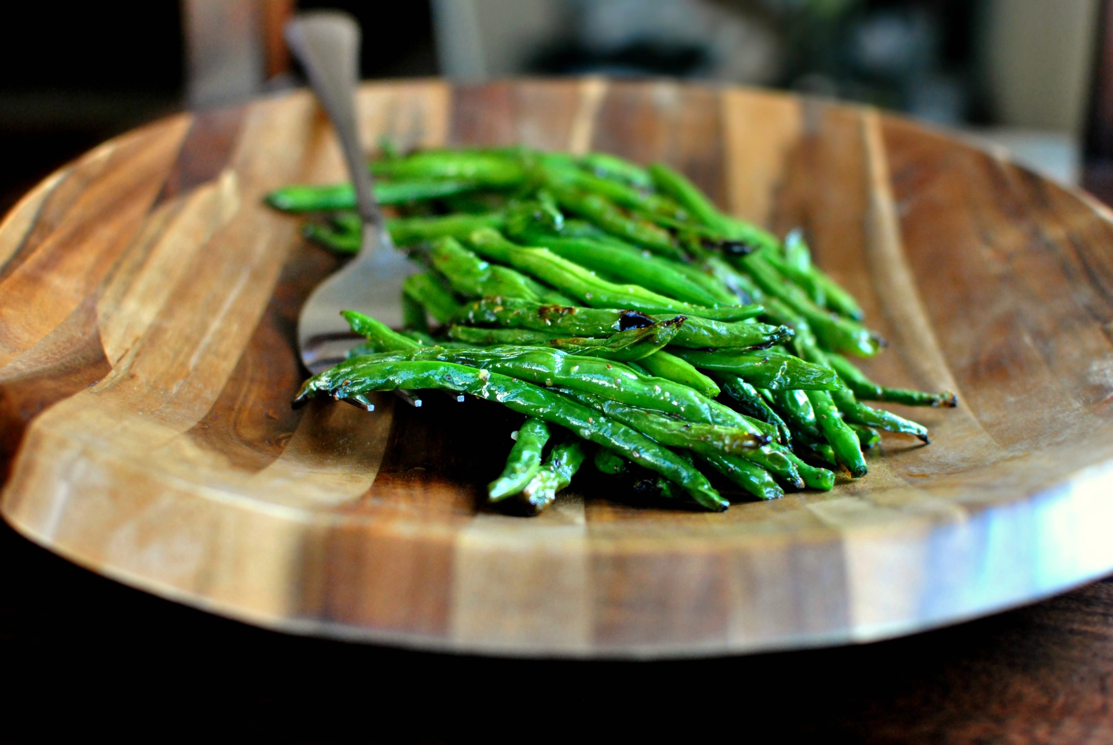 Simply Scratch Grilled Green Beans Simply Scratch
