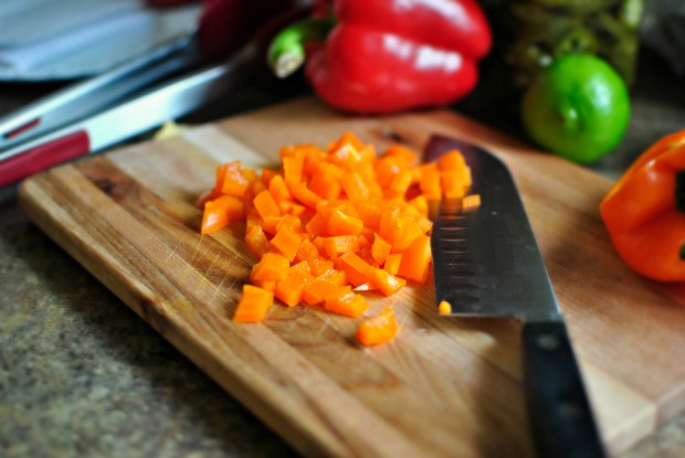 orange peppers