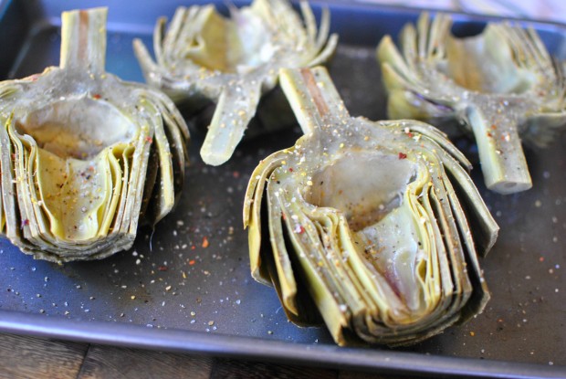 Grilled Artichokes l SimplyScratch.com