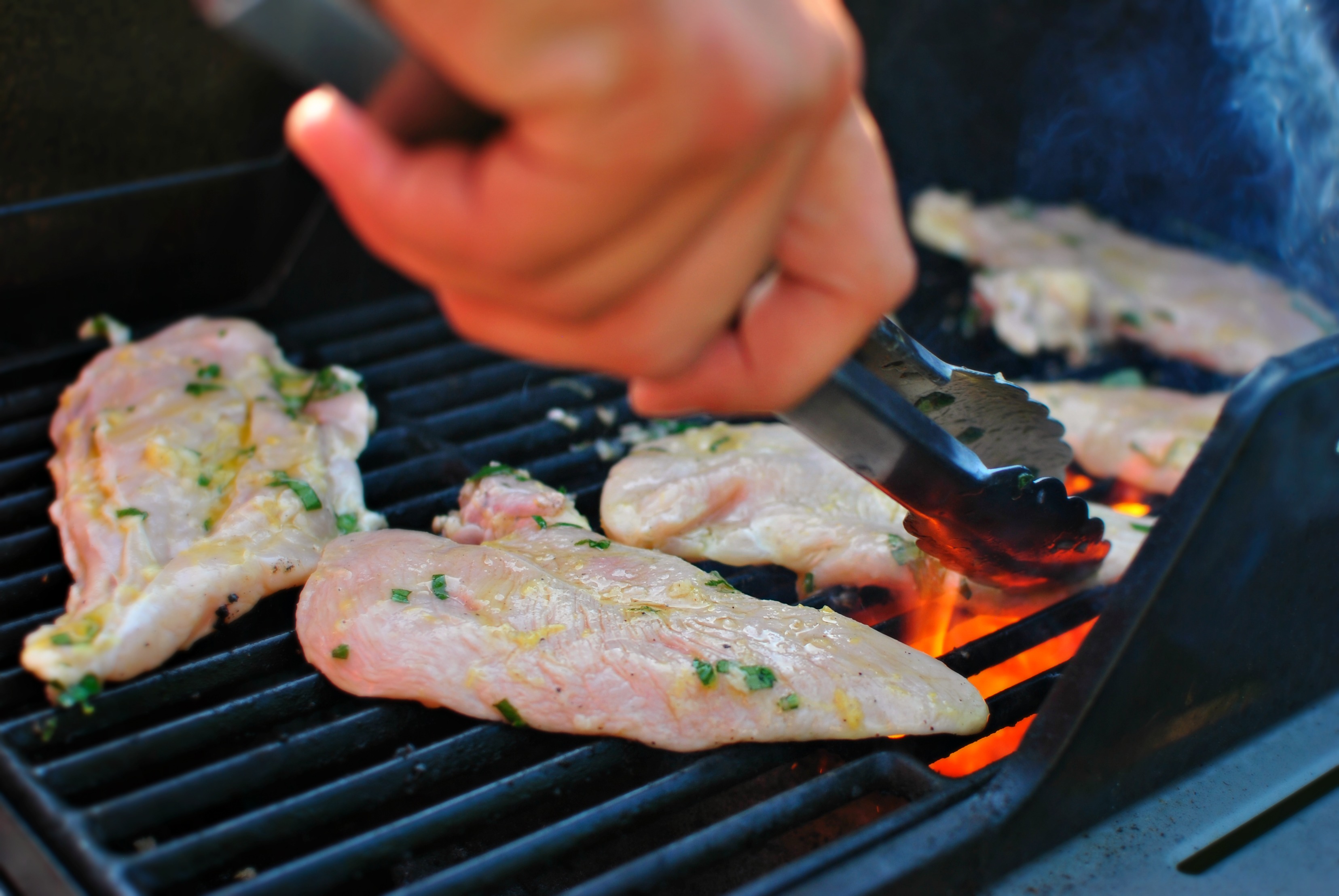 Simply Scratch Grilled Lemon Basil Chicken Simply Scratch