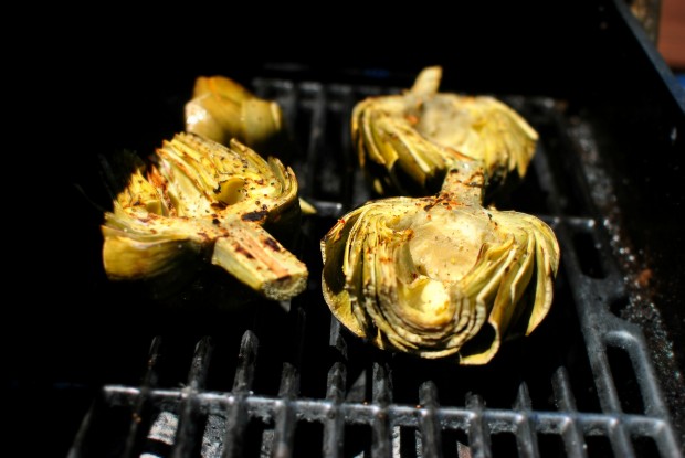 Grilled Artichokes l SimplyScratch.com