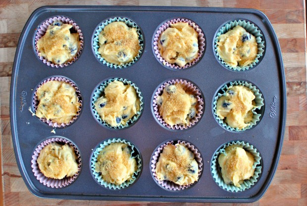 sprinkled with sugar in the raw