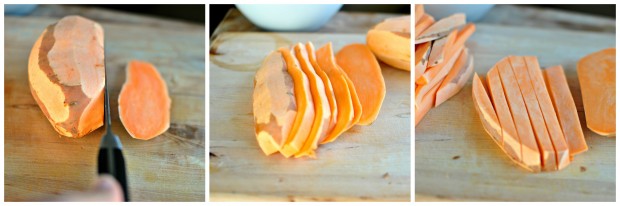 sweet potato collage