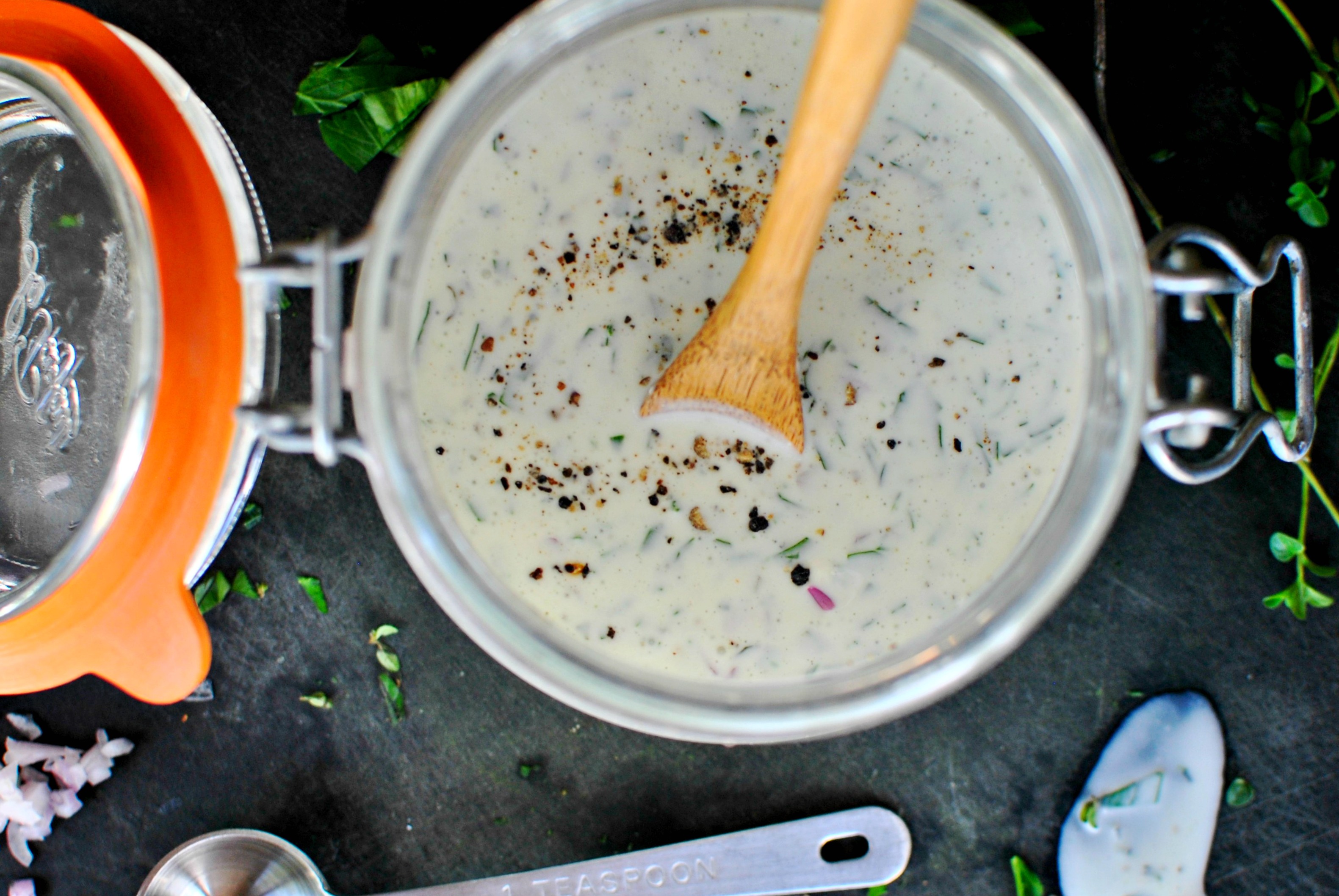 Simply Scratch Easy Buttermilk Dressing + My Favorite Summer Salad ...